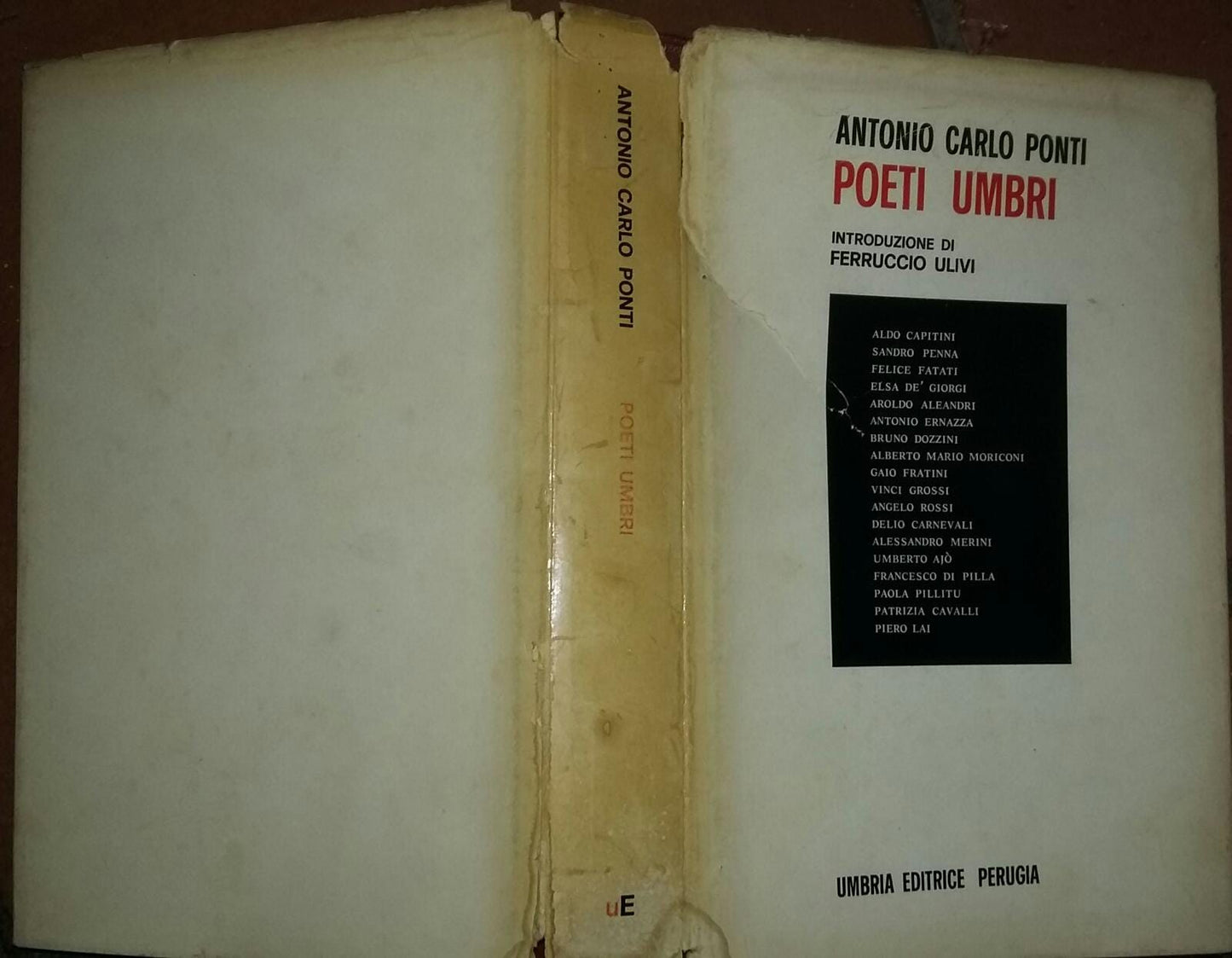 Poeti Umbri. Antologia - copertina