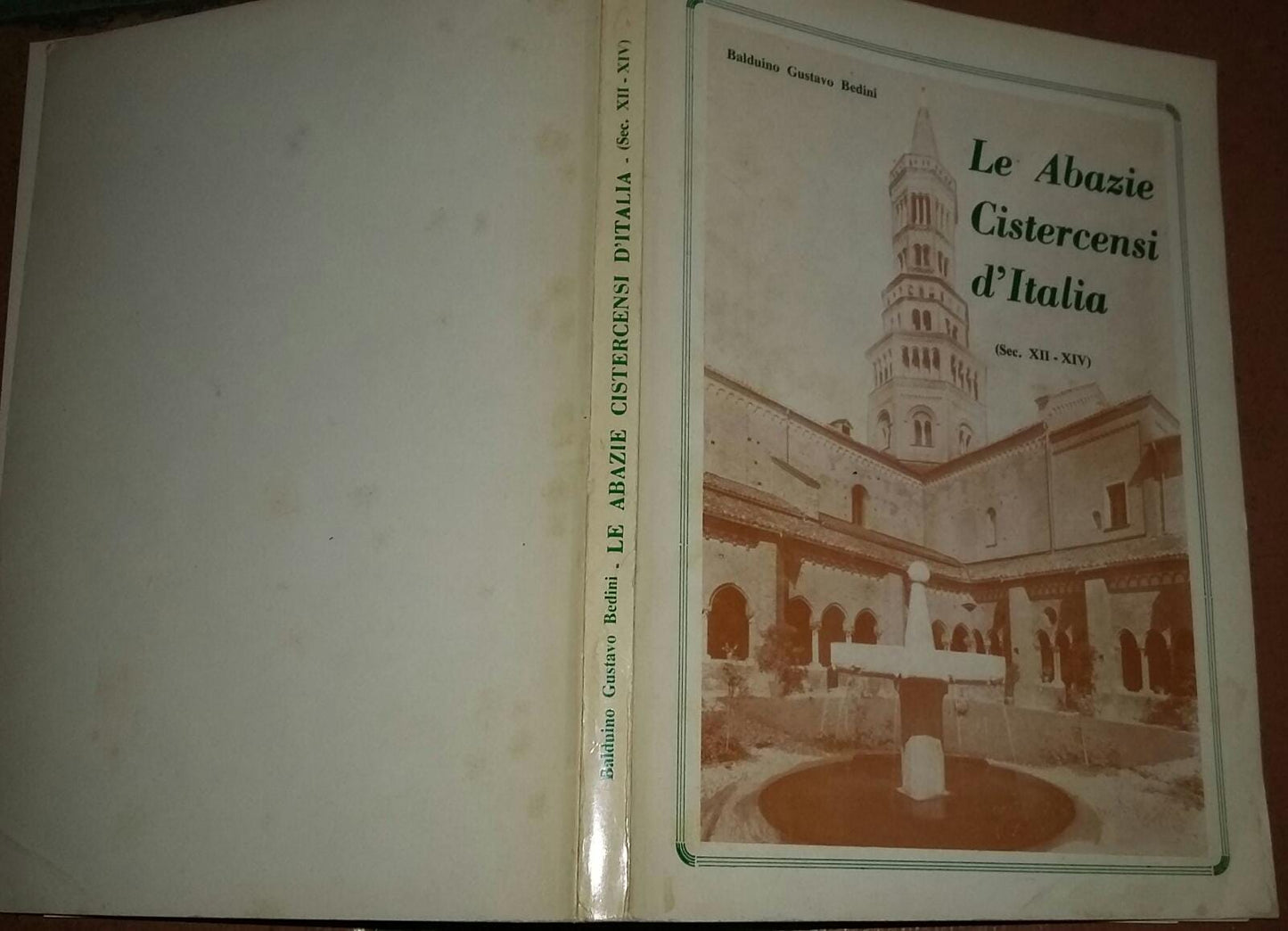 Le Abazie Cistercensi d'Italia (Sec. XII - XIV) - copertina