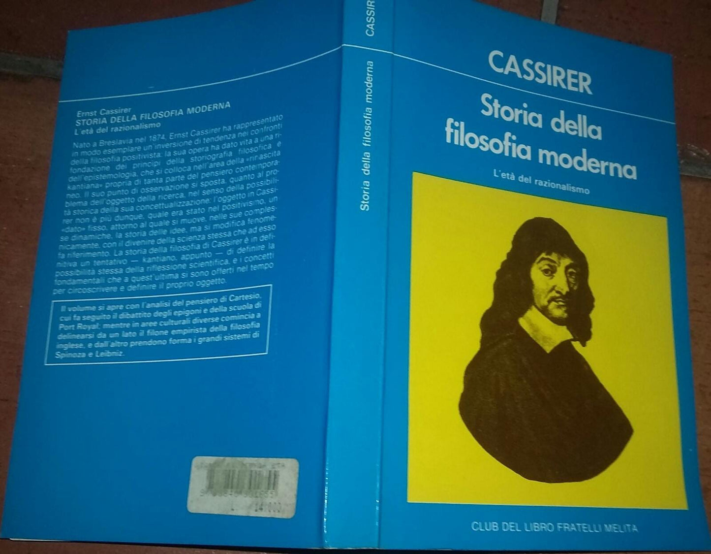 Storia della filosofia moderna.L'età del razionalismo.Volume secondo - copertina