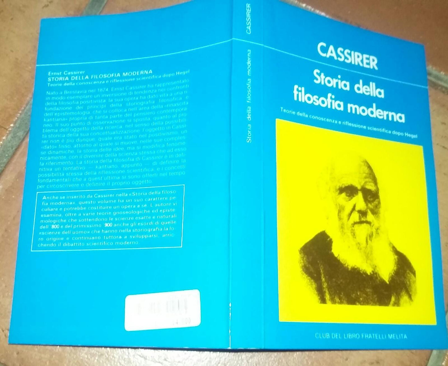 Storia della filosofia moderna.Teorie della conoscenza e riflessione scientifica dopo Hegel.Volume sesto - copertina