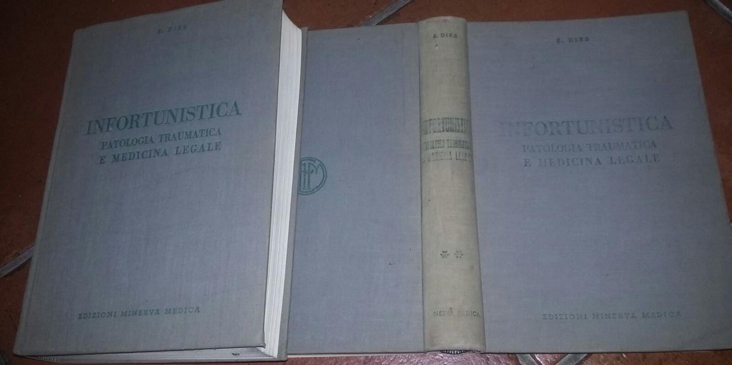 Infortunistica Patologia traumatica Volume I e II - copertina