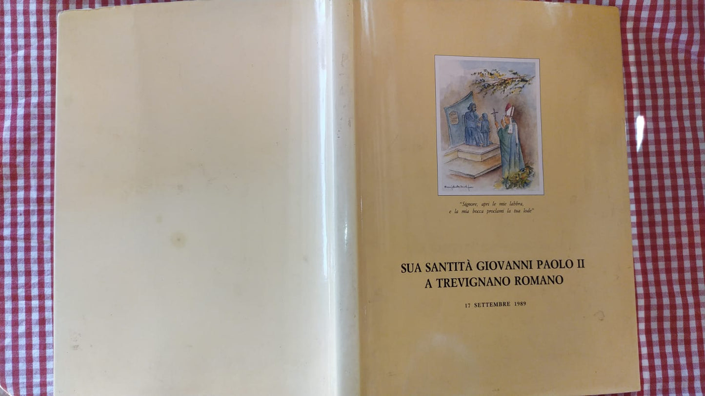 Sua santita' Giovanni Paolo II a Trevignano Romano - copertina