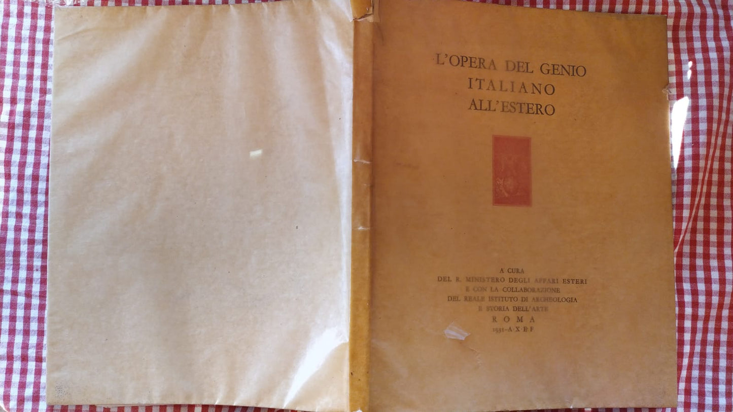 L'opera del genio italiano all'estero - copertina