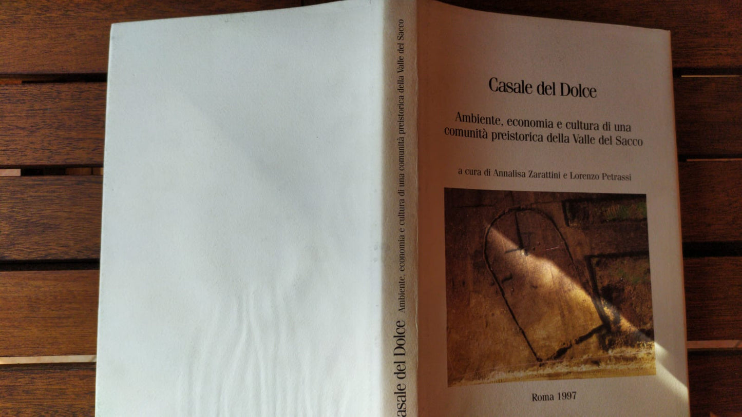 Casale del dolce Ambiente, economia e cultura di una comunita' preistorica della valle del Sacco - copertina
