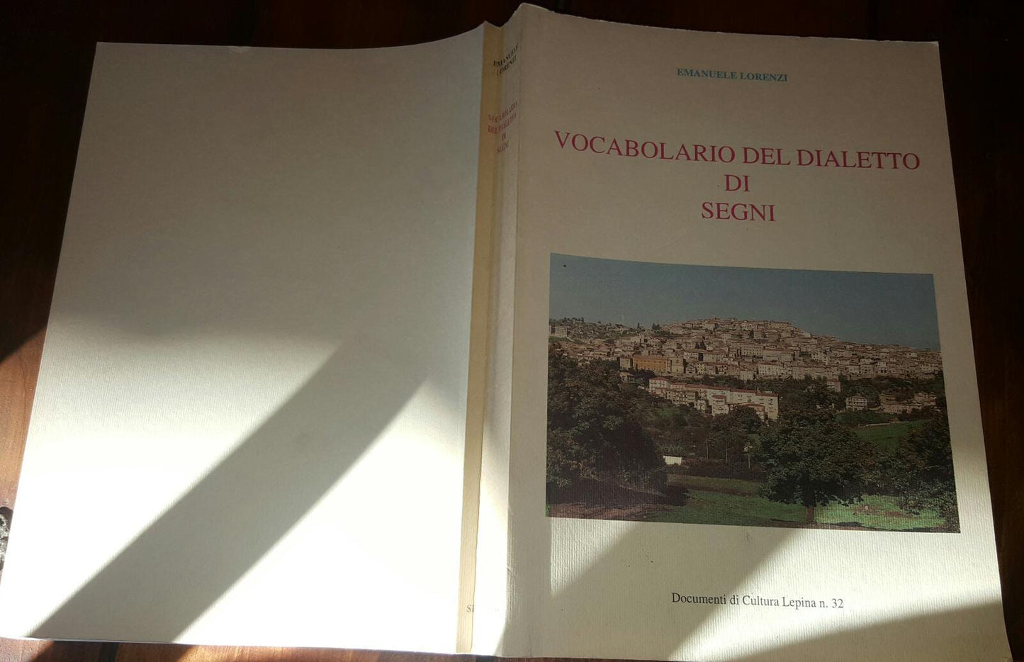 Vocabolario del dialetto di Segni - copertina