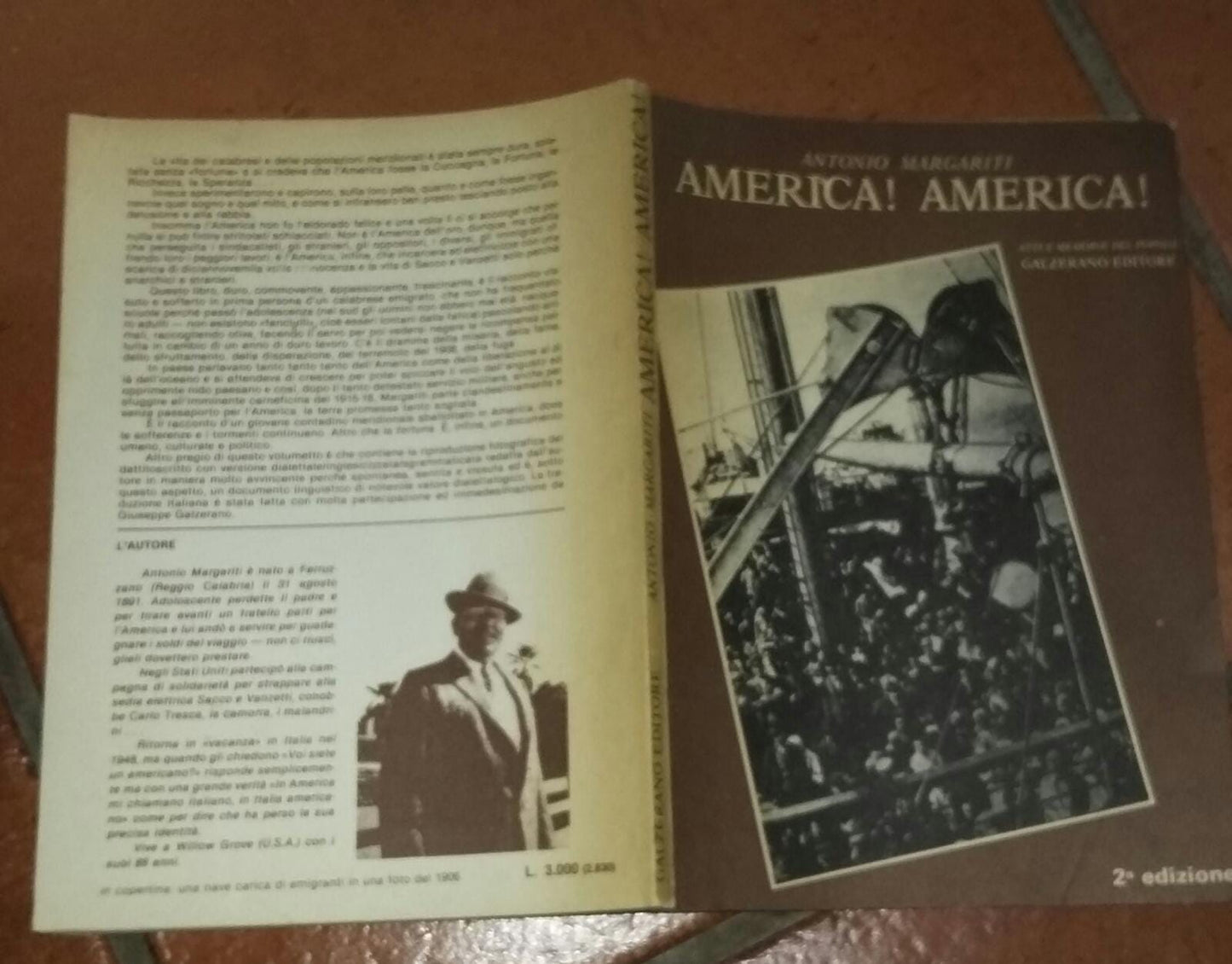 America! America! Atti e Memorie del Popolo - copertina