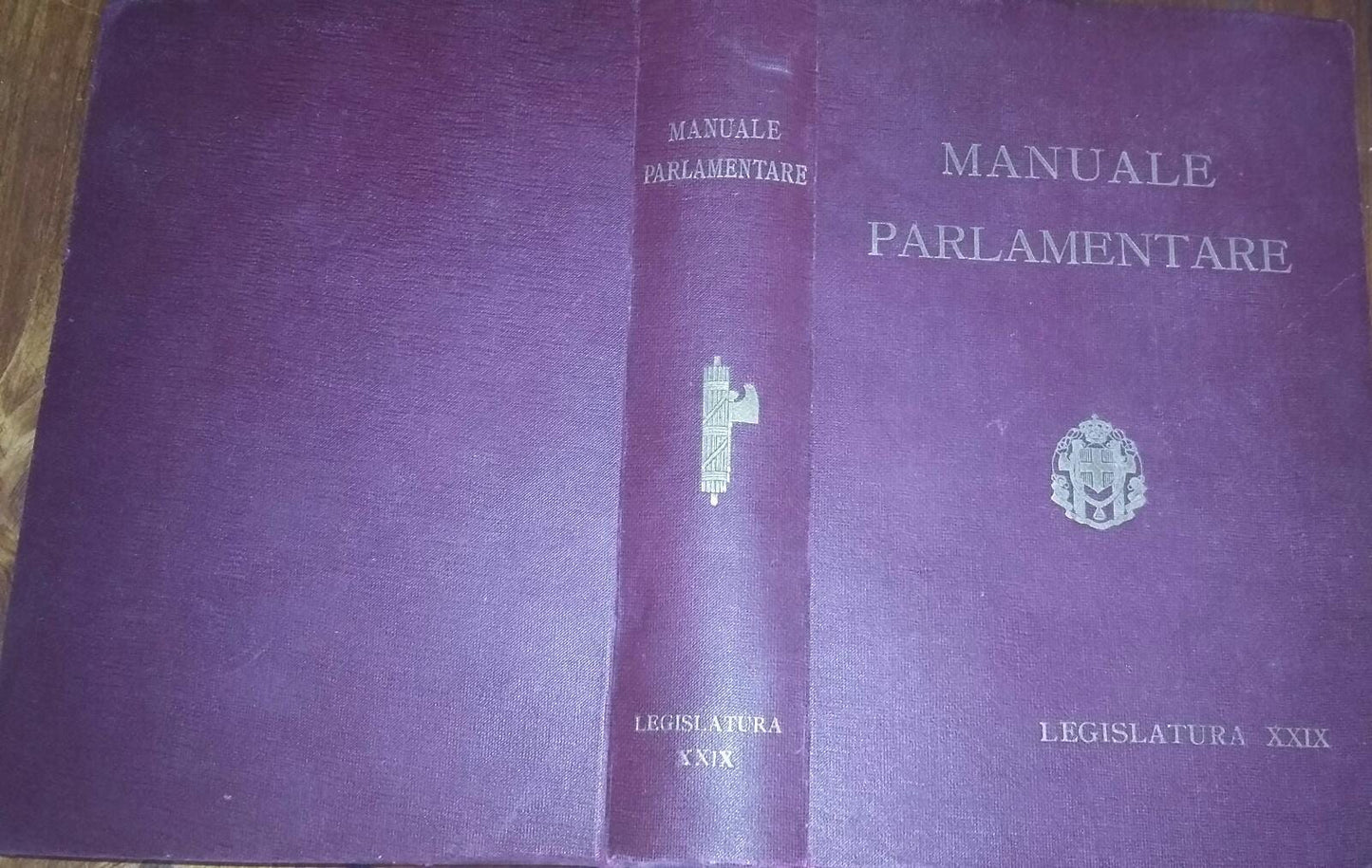 Manuale parlamentare legislatura XXIX - copertina