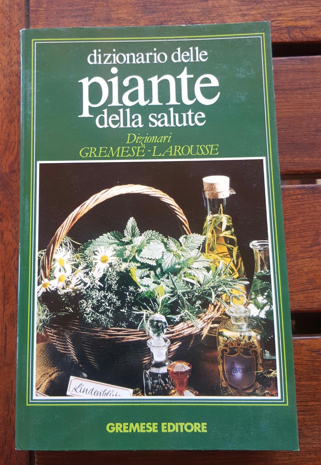 Dizionario delle piante della salute - copertina