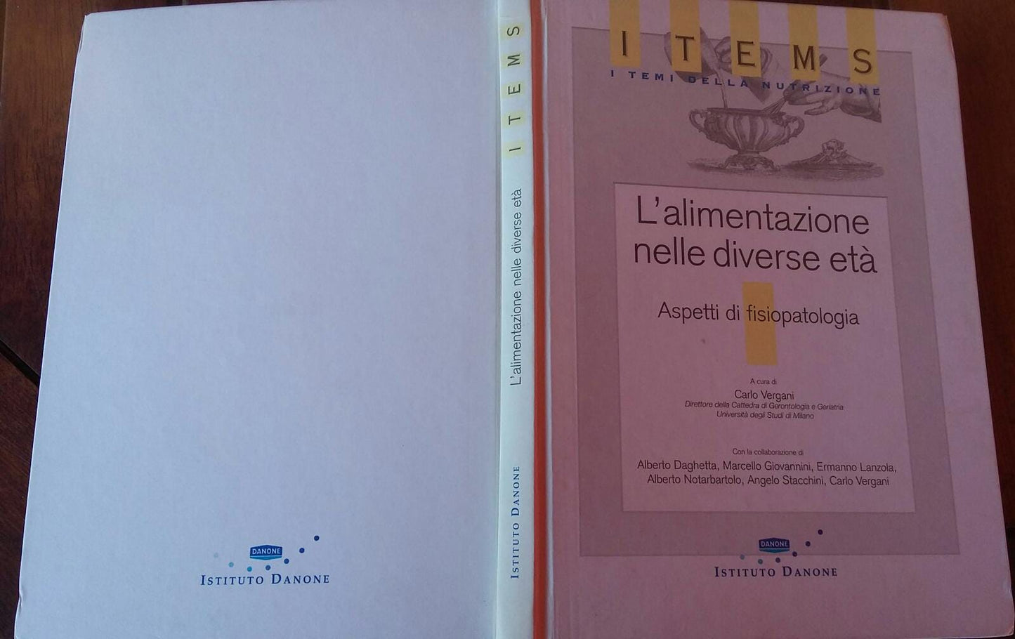 L'alimentazione nelle diverse età.Aspetti di fisiopatologia - copertina