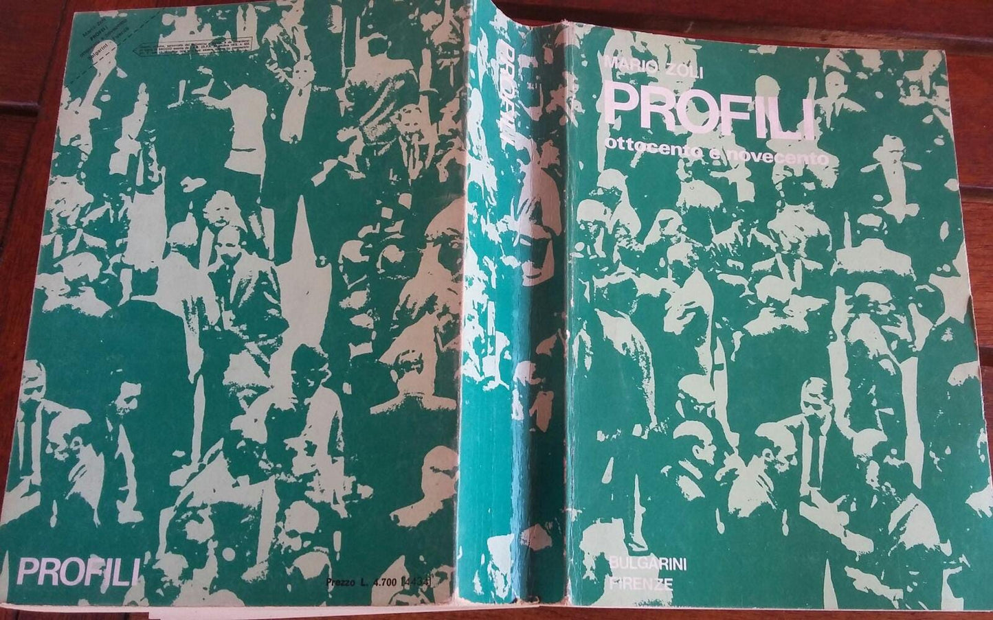 Profili. Ottocento e Novecento. Antologia italiana per i bienni delle scuole medie superiori - copertina