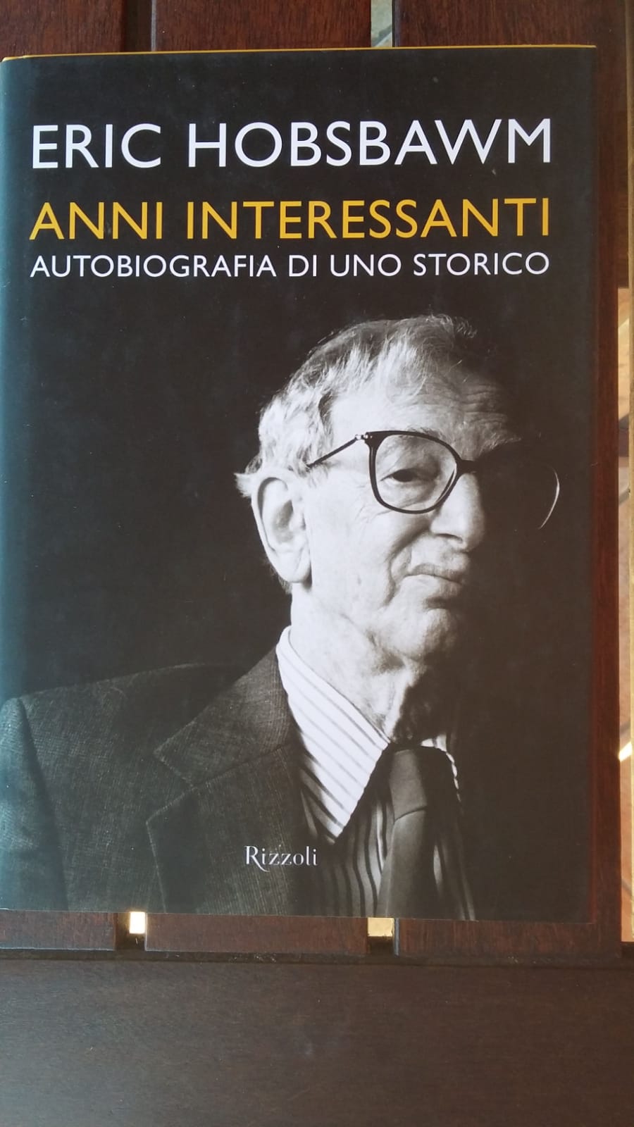 Anni interessanti Autobiografia di uno storico - copertina