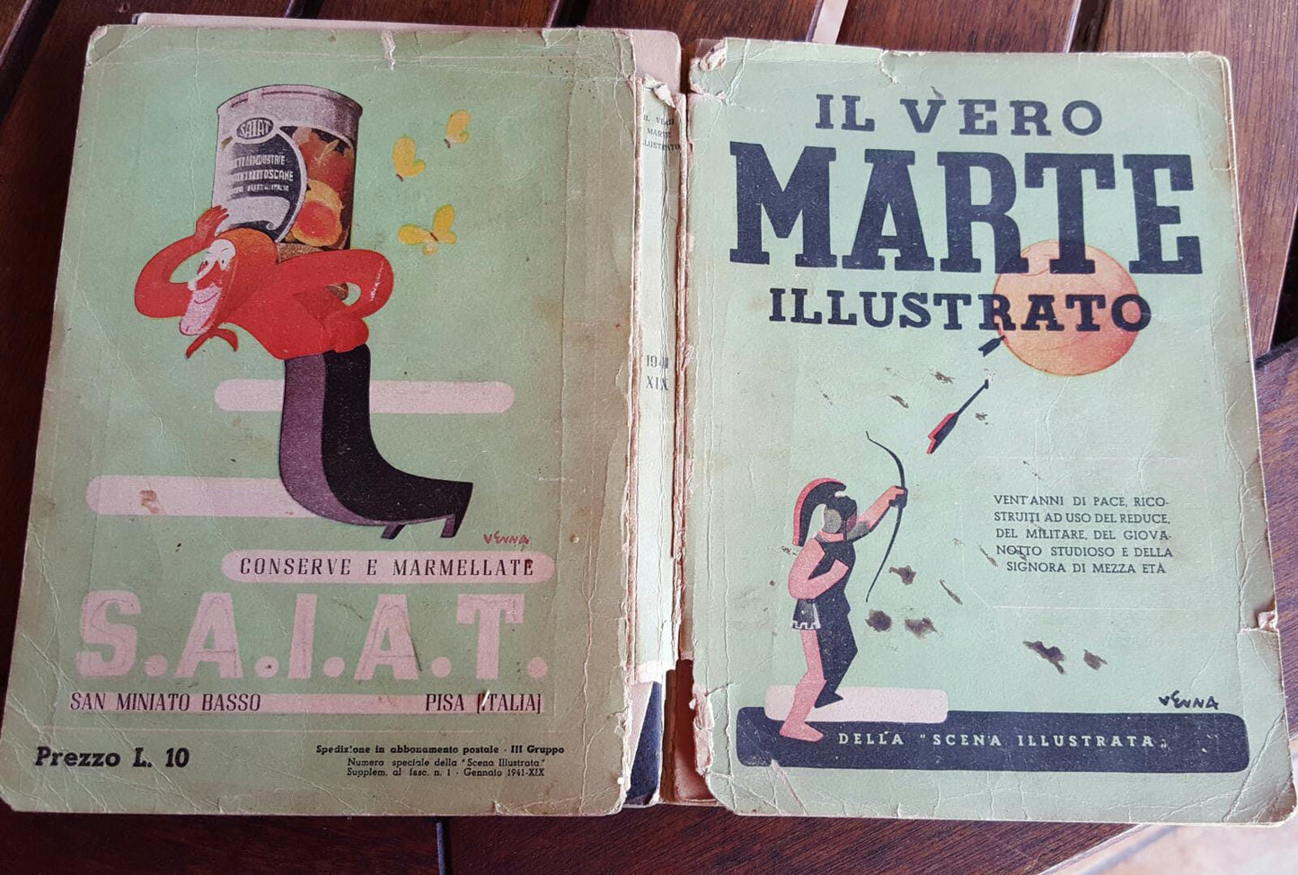 Il vero Marte illustrato - copertina