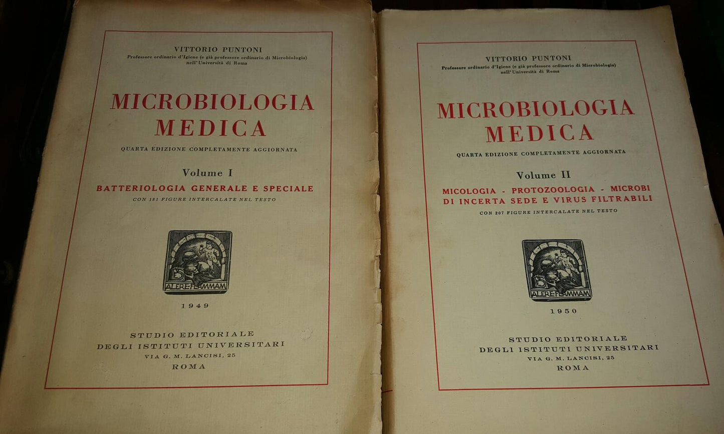 Microbiologia medica Volume I e II - copertina