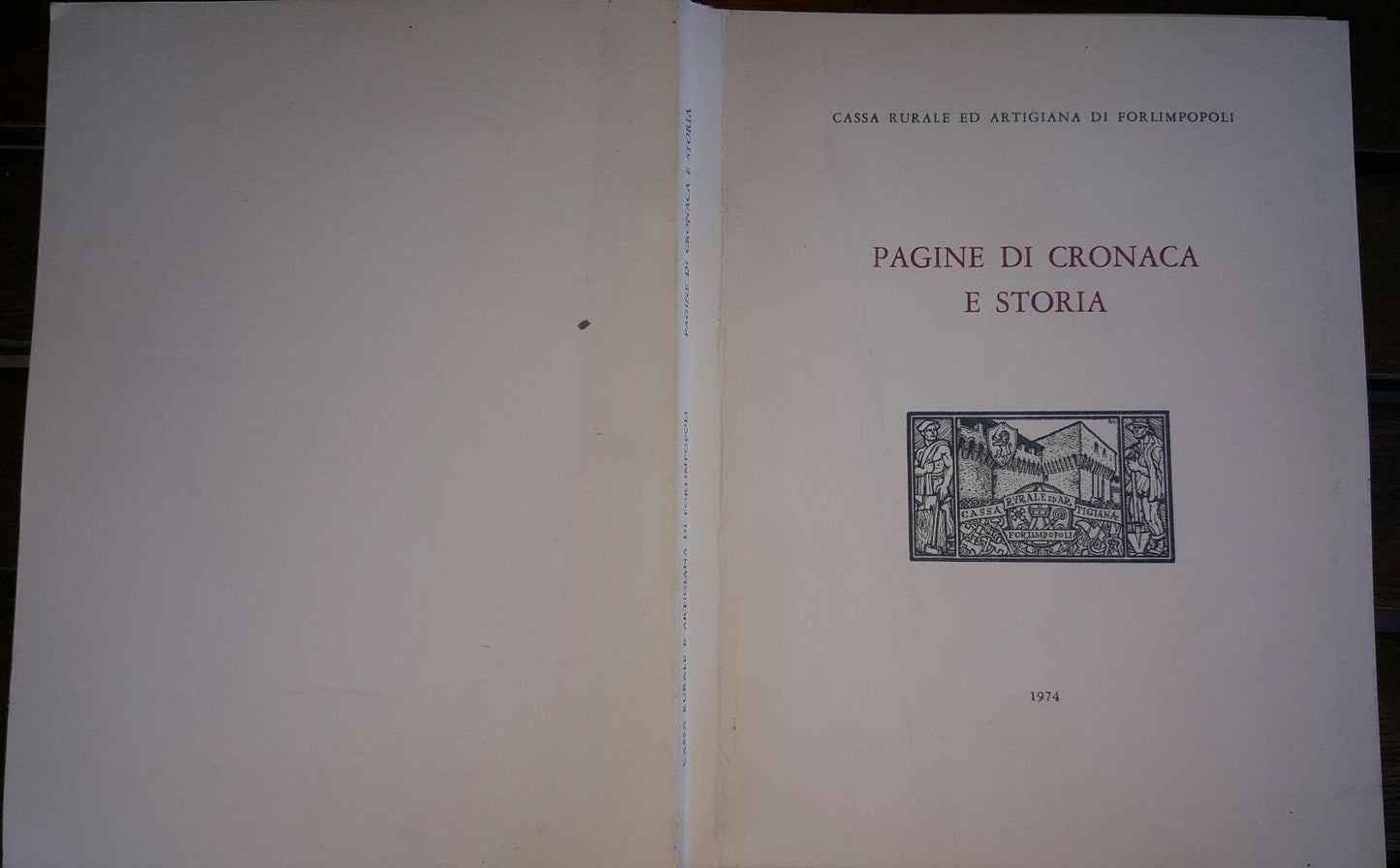 Pagine di cronaca e storia - copertina