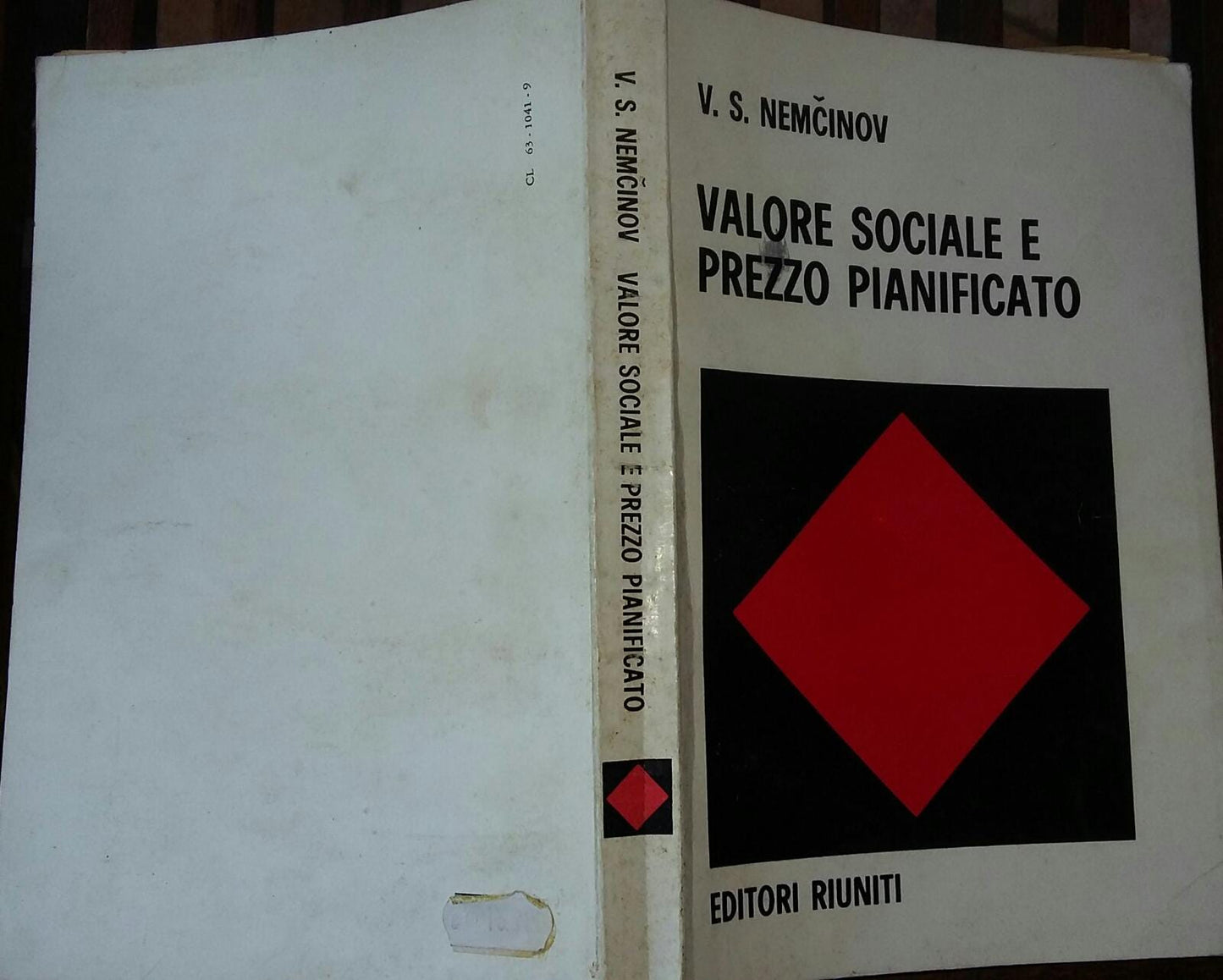 Valore sociale e prezzo pianificato - copertina