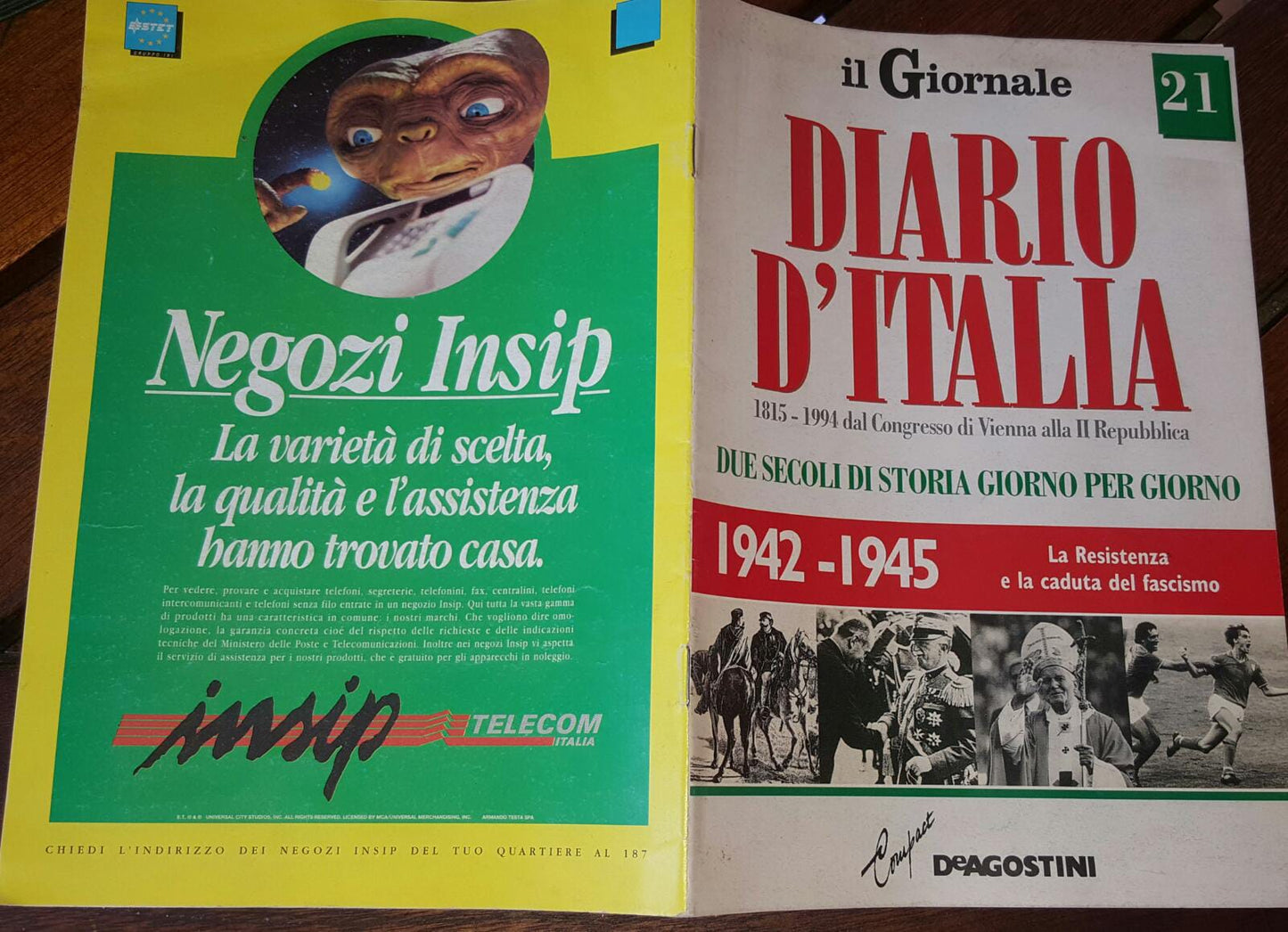 Diario d'Italia Due secoli di storia giorno per giorno 1942-1945 - copertina