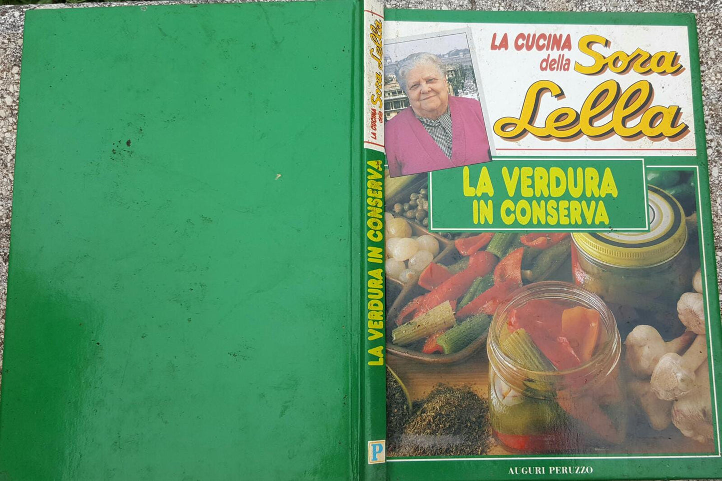La cucina della Sora Lella La verdura in conserva - copertina