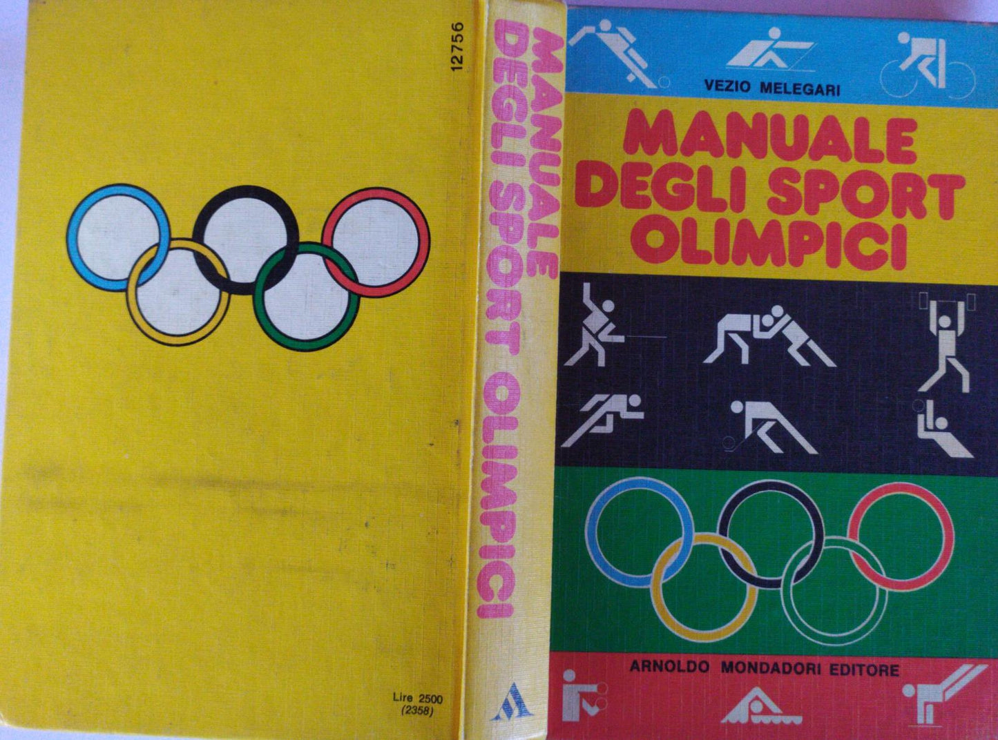 Manuale degli sport olimpici - copertina