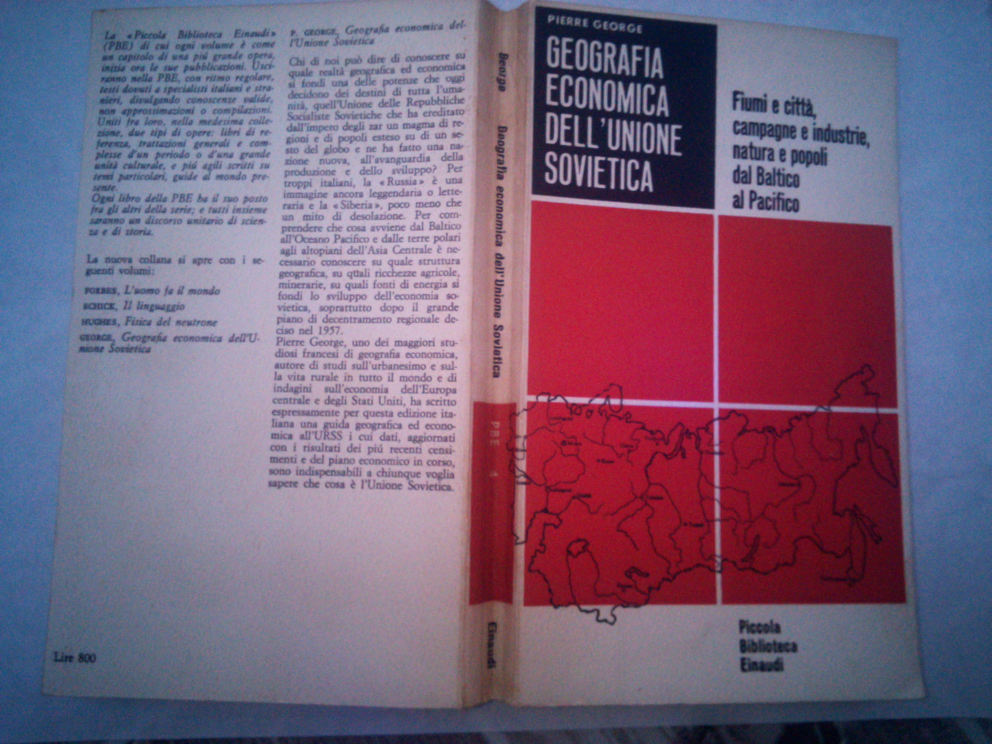 Geografia economica dell'Unione Sovietica - copertina