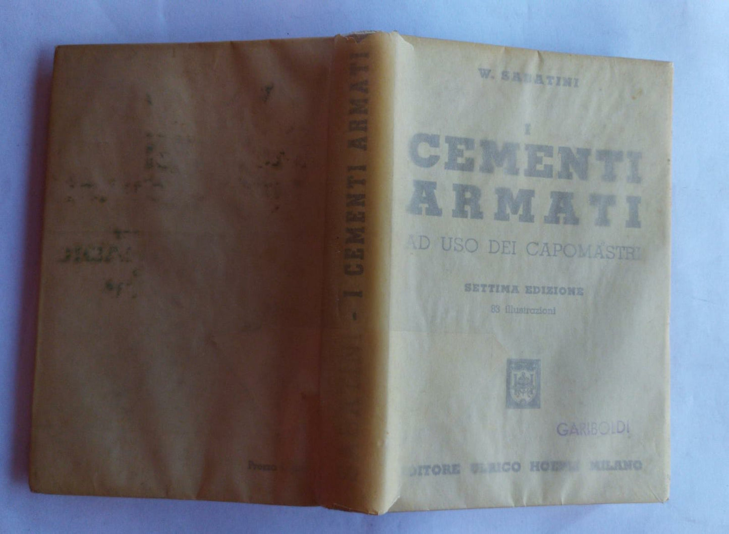 I cementi armati ad uso dei capomastri - copertina