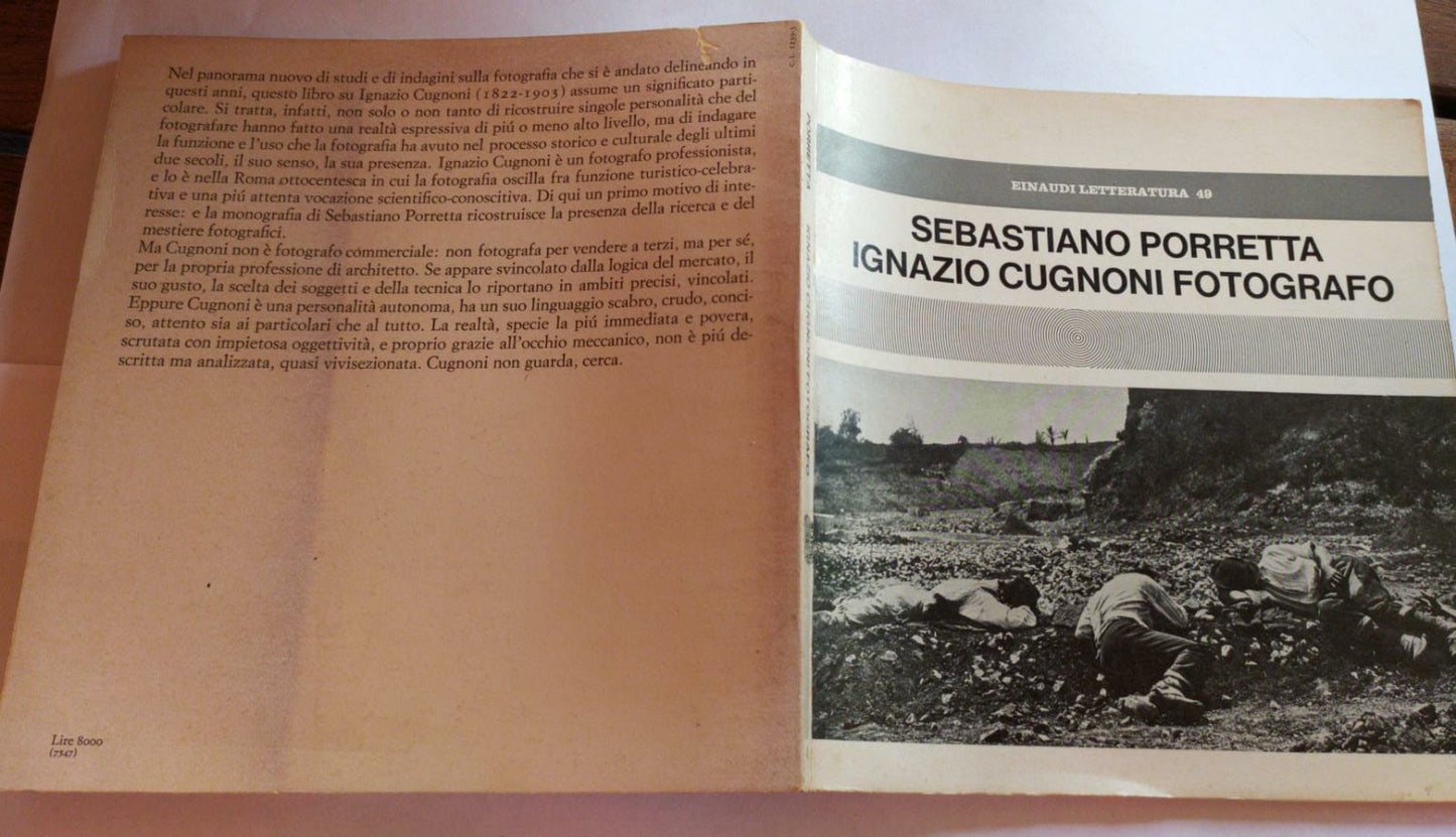 Ignazio Cugnoni fotografo - copertina