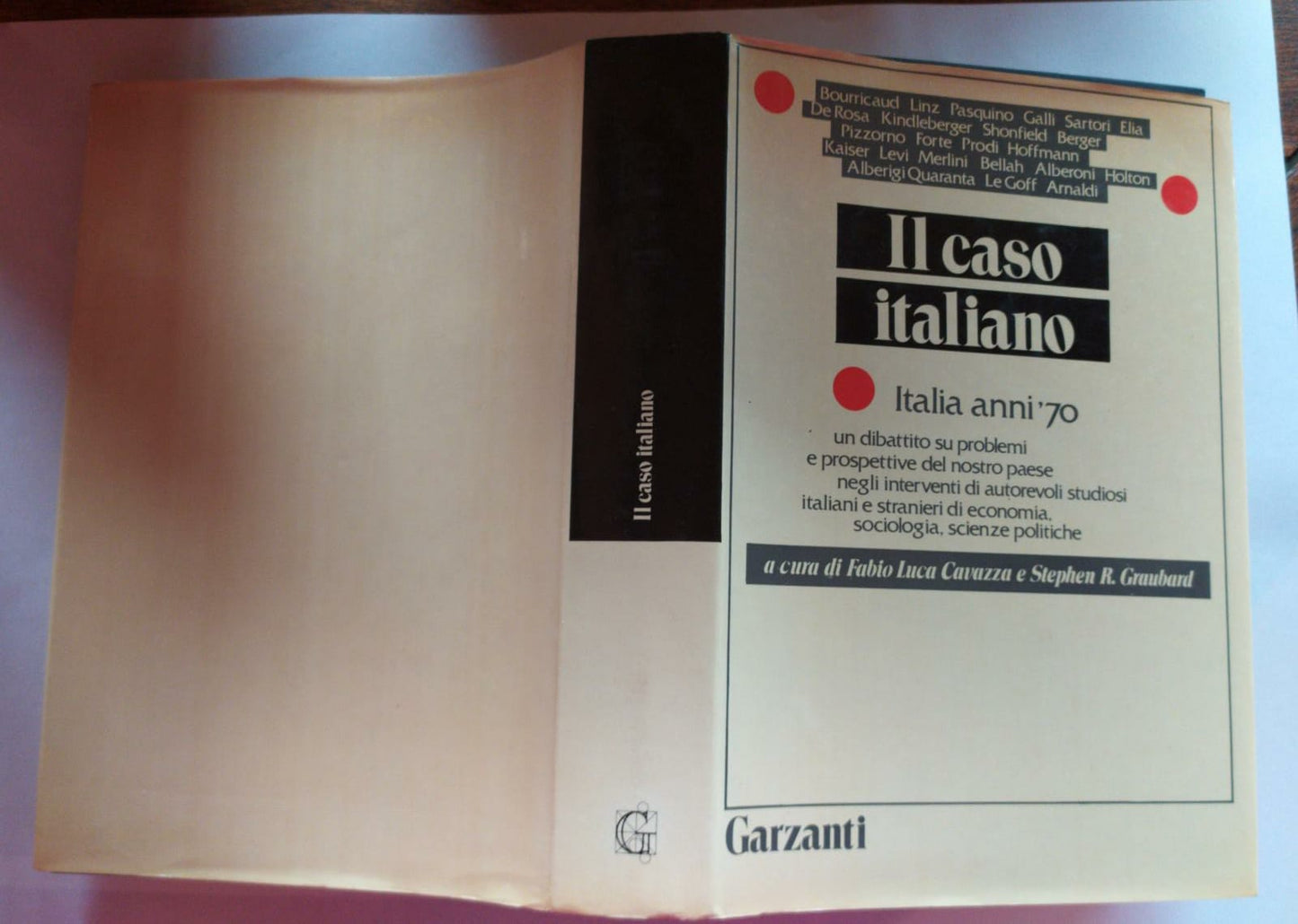 Il caso italiano Italia anni '70 - copertina