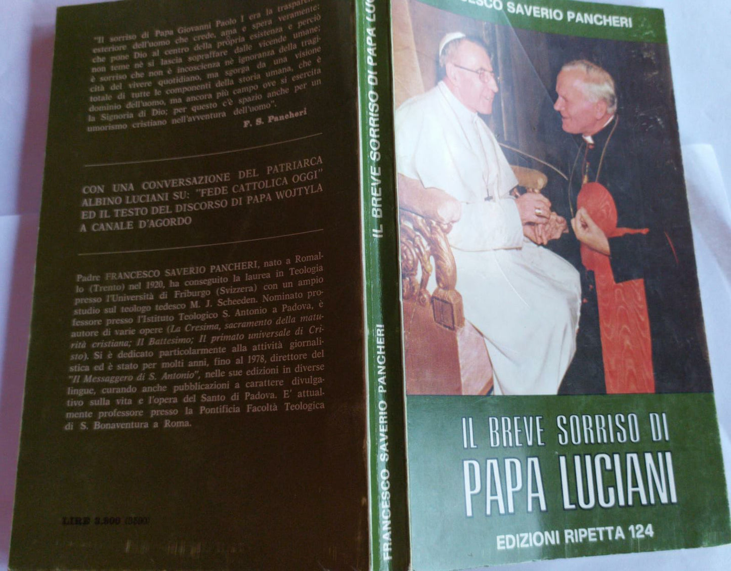 Il breve sorriso di Papa Luciani - copertina
