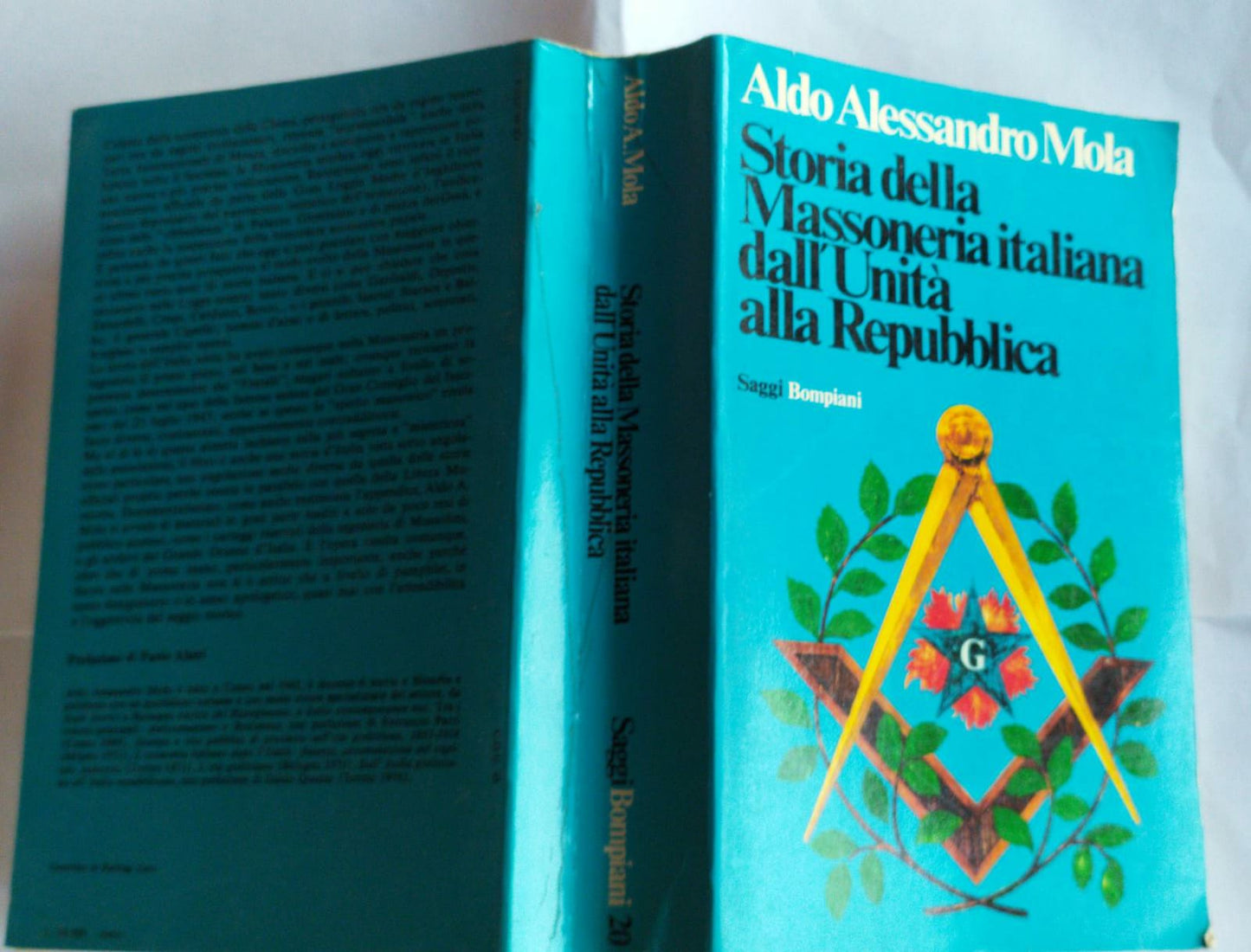 Storia della Massoneria italiana dall'Unita' alla Repubblica - copertina
