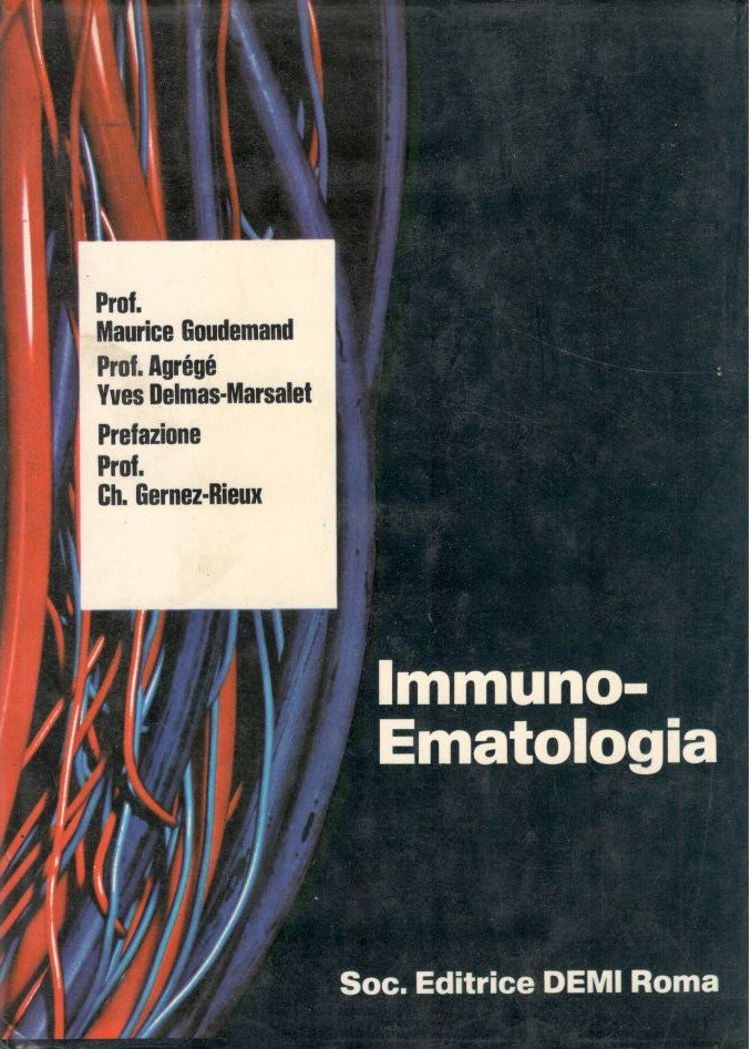 Immuno-Ematologia. - copertina