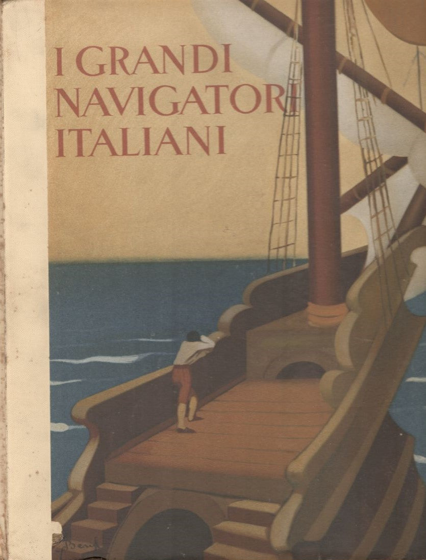I grandi navigatori italiani - copertina