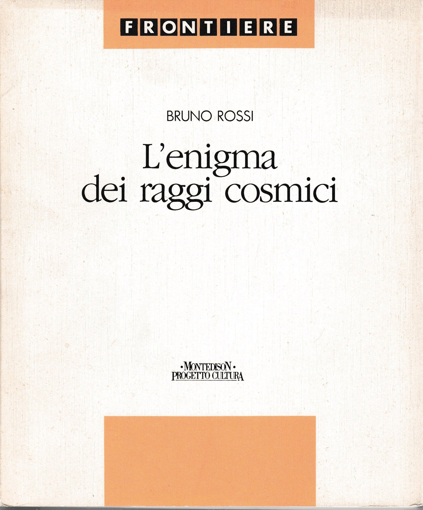 L'enigma dei raggi cosmici - copertina