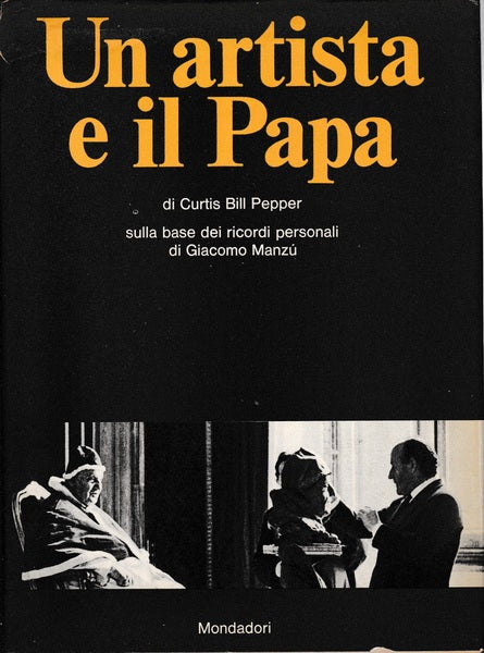 Un artista e il Papa - copertina