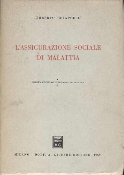 L'ASSICURAZIONE SOCIALE DI MALATTIA - copertina