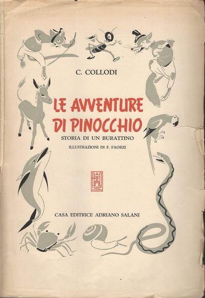 LE AVVENTURE DI PINOCCHIO. STORIA DI UN BURATTINO - copertina