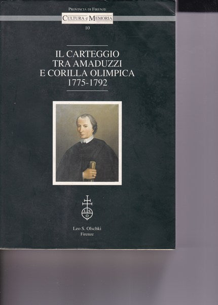 Il carteggio tra Amaduzzi e Corilla Olimpica (1775-1792) - copertina