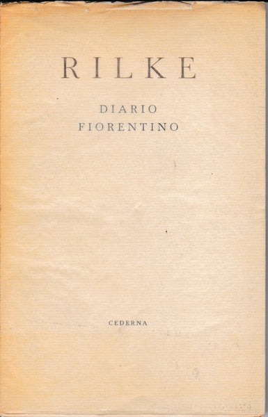 Diario fiorentino - copertina