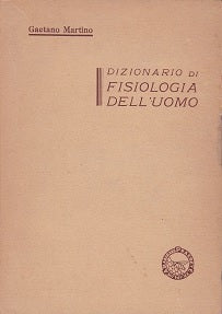 Dizionario di fisiologia dell'uomo - copertina