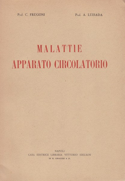 Malattie apparato circolatorio - copertina