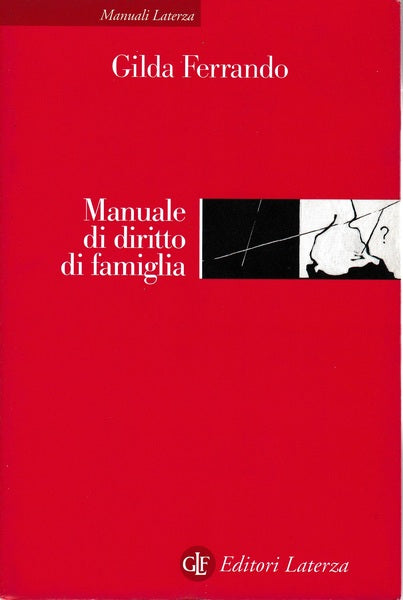 Manuale di diritto di famiglia - copertina
