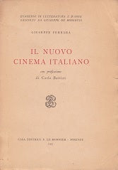 Il nuovo cinema italiano - copertina