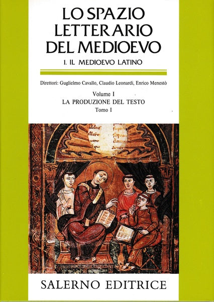 Lo spazio letterario del Medioevo. Il Medioevo latino: 1\1 - copertina