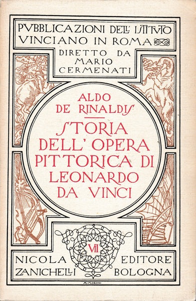 Storia dell'opera pittorica di Leonardo da Vinci - copertina