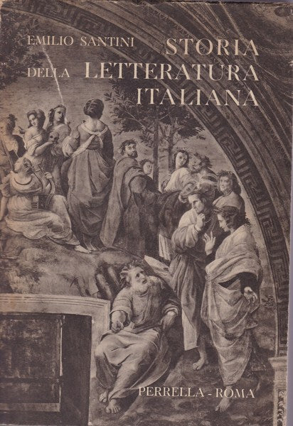 Storia della letteratura italiana - copertina