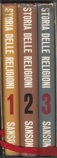 STORIA DELLE RELIGIONI - copertina