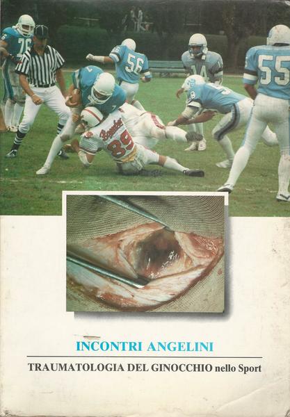 TRAUMATOLOGIA DEL GINOCCHIO NELLO SPORT - copertina