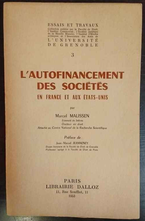 L'autofinancement des sociétés