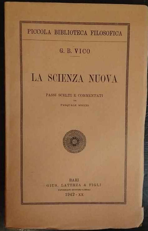 La scienza nuova 