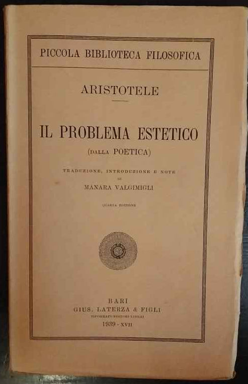 Il problema dell'estetico 
