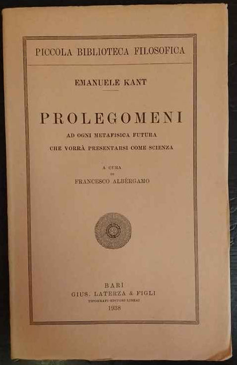 Prolegomeni