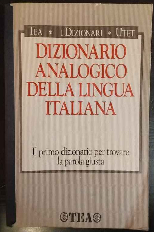 Dizionario analogico della lingua italiana